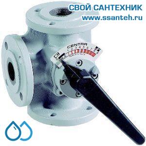 10293 Honeywell DR125GFLA Клапан трехходовой поворотный фланцевый, PN6, DN125, Kvs 250, 2…130 °C