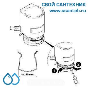 10365 Honeywell, MT4-024-NO Термоэлектрический привод для зонного регулирования, 2-pt, 90Н, 24Vac, 2,5мм, 4мин, NO