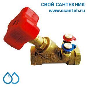 15029 HERZ 1401702 Клапан балансировочный для отопления с постоянным значением, DN20, 3/4", PN20, Kvs 3,60 м3/час, 130°С, Штремакс-M