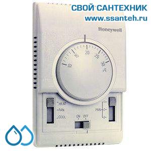 15747 HONEYWELL T6373B1015 Термостат для фэн-койлов 3-х ск., 10-30С, 230В, антисипатор, нагрев/охлаждение