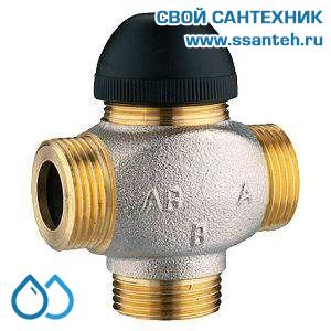 16284 HERZ 1776270 Клапан трехходовой смесительно-разделительный, DN10, 1/2", Кvs 1,0