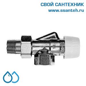 17979 Honeywell V2000AUB15 Клапан термостатический радиаторный осевой, 1/2", Kvs 1.2, Ру 10, 130 С, dPmax=1бар, высокий расход