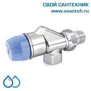 18889 Honeywell V2100API15 Клапан термостатический радиаторный осевой, 1/2", PN 10, 20-140 л/час, 130 С, dP=0,1...0,6бар, с регулятором перепада давления