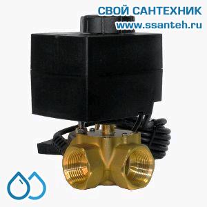 22097  TERMICUS AE23V37-40 Регулятор температуры воды трёхходовой электрический, PN10, DN40, +10...+95°С, Kvs 25,0 м3/час, 230В, IP42, с выносным датчиком